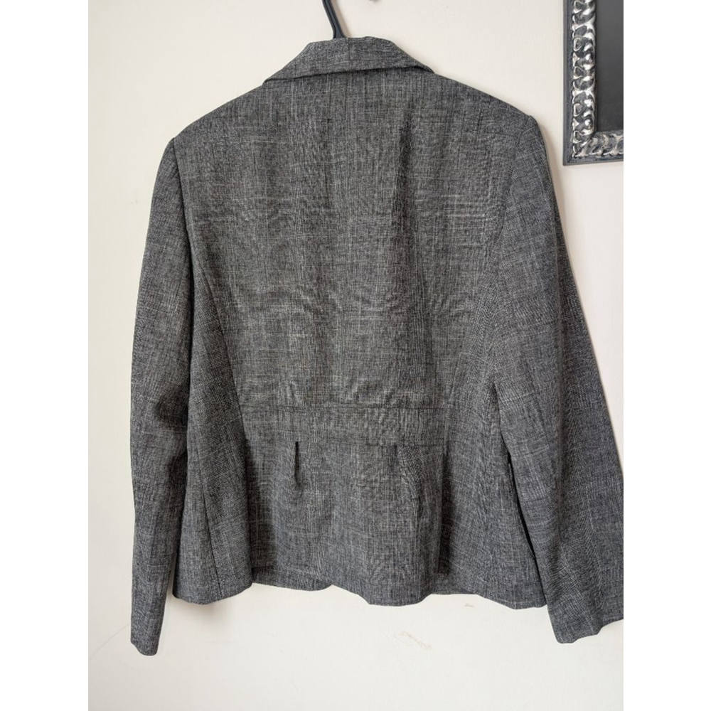 Emily Gray Blazer Jacket Size 12 Womens - Picture 6 of 6